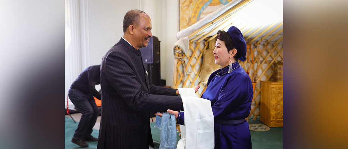 On 23 Feb 2026, HE Ms Battsetseg Batmunkh, Minister of Foreign Affairs of Mongolia hosted the Lunar New Year celebrations (Tsagaan Sar) at the Ministry of Foreign Affairs of Mongolia for the resident diplomatic corps.